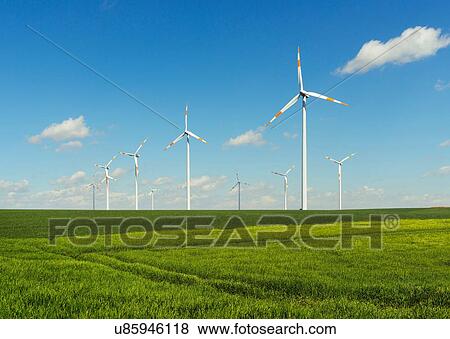 Windfarm, Garzweiler browncoal pit, Otzenrath, Nordrhein-Westfalen, Germany View Large Photo Image Stock Photo - Windfarm, Garzweiler browncoal pit, Otzenrath, Nordrhein-Westfalen, Germany. Fotosearch