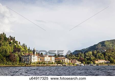 Stock Photography - Scenic view, Lake Como, Italy. Fotosearch