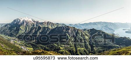Scenic view with mountains, Lake Como, Italy View Large Photo Image Stock Image - Scenic view with mountains, Lake Como, Italy. Fotosearch