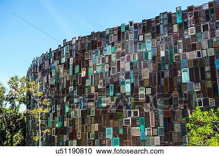 Stock Image - Shutters on beach bar, Bali, Indonesia. Fotosearch