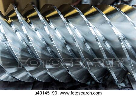 Steel worm drive gear in engineering factory, close up View Large Photo Image Stock Image - Steel worm drive gear in engineering factory, close up. Fotosearch