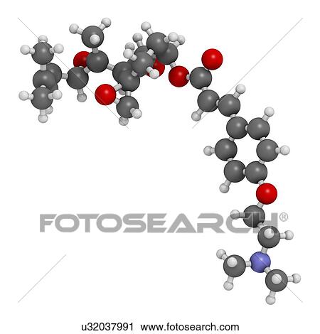 Beloranib obesity drug molecule View Large Illustration Clip Art - Beloranib obesity drug molecule. Fotosearch