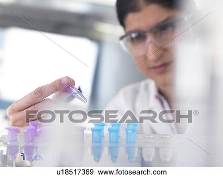 Stock Photo - Biological research. Fotosearch
