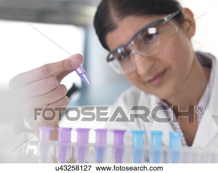 Stock Photo - Biological research. Fotosearch