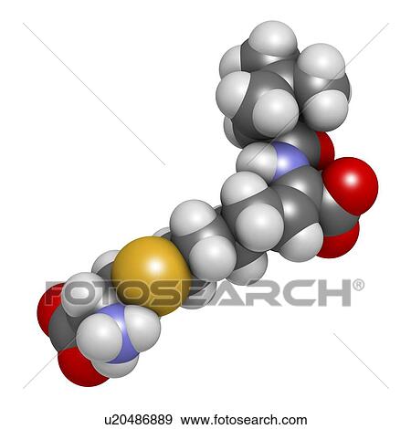 Cilastatin molecule View Large Illustration Stock Illustration - Cilastatin molecule. Fotosearch