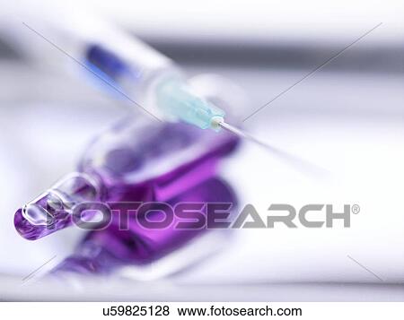 Stock Illustration - Drug Ampule. Fotosearch