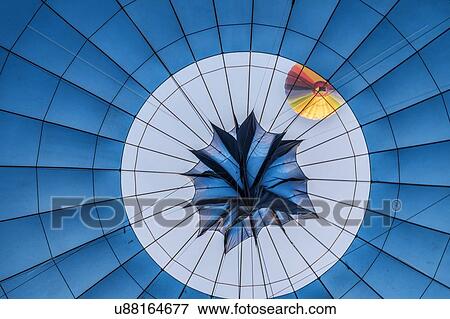 Hot Air Balloon View Large Illustration Stock Illustration - Hot Air Balloon. Fotosearch