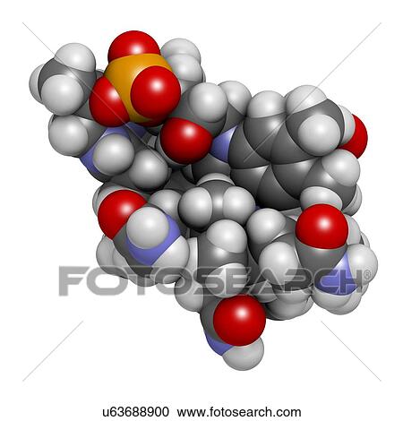 Clipart - Hydroxocobalamin vitamin B12 molecule. Fotosearch