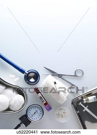 Medical equipment View Large Illustration Clip Art - Medical equipment. Fotosearch