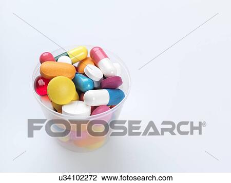 Pills View Large Illustration Drawing - Pills. Fotosearch