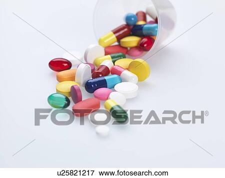 Stock Illustration - Pills. Fotosearch