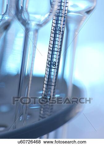 Pipette and laboratory glassware View Large Illustration Stock Illustration - Pipette and laboratory glassware. Fotosearch