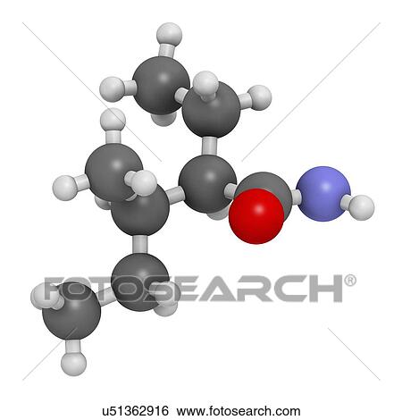 Valnoctamide sedative drug molecule View Large Illustration Stock Illustration - Valnoctamide sedative drug molecule. Fotosearch