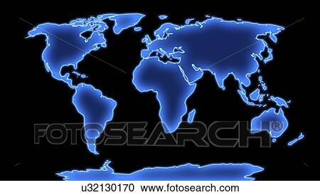 World map illustrating the 7 continents View Large Illustration Clipart - World map illustrating the 7 continents. Fotosearch