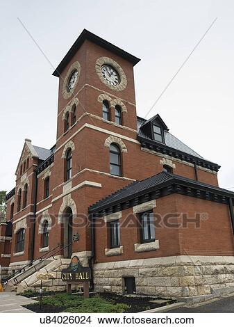 Low angle view of a City Hall, Kenora, Lake Of The Woods, Ontario, Canada View Large Photo Image Picture - Low angle view of a City Hall, Kenora, Lake Of The Woods, Ontario, Canada. Fotosearch