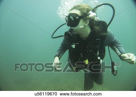 Underwater view of a scuba diver, Ixtapa, Guerrero, Mexico View Large Photo Image Stock Image - Underwater view of a scuba diver, Ixtapa, Guerrero, Mexico. Fotosearch