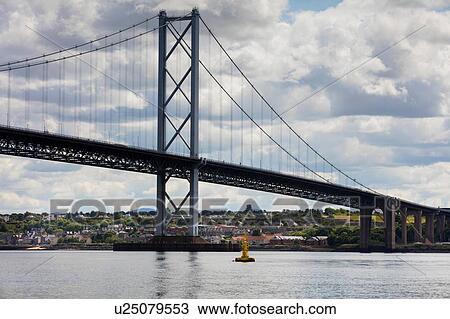 "Forth Road Bridge near Queensferry, Scotland, UK" View Large Photo Image Stock Image - "Forth Road Bridge near Queensferry, Scotland, UK". Fotosearch