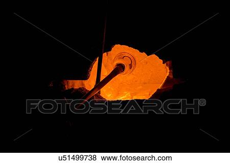 "Glass in the oven to melt before forming, in glassmaker's workshop" View Large Photo Image Stock Photo - "Glass in the oven to melt before forming, in glassmaker's workshop". Fotosearch