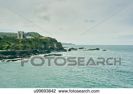 Stock Image - "Ilfracombe, North Devon, England". Fotosearch