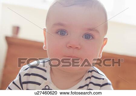 Portrait of baby boy View Large Photo Image Stock Image - Portrait of baby boy. Fotosearch