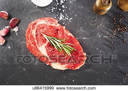 "Sirloin steak, uncooked, close-up" View Large Photo Image Stock Photo - "Sirloin steak, uncooked, close-up". Fotosearch