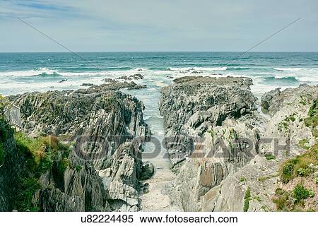 Stock Photography - "Woolacombe, North Devon, England". Fotosearch