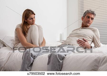 Stock Image - angry couple. Fotosearch
