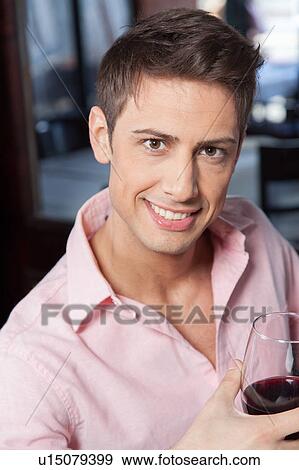 Stock Photo - Beautiful man smiling. Fotosearch