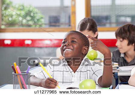 black boy thinking View Large Photo Image Stock Photography - black boy thinking. Fotosearch