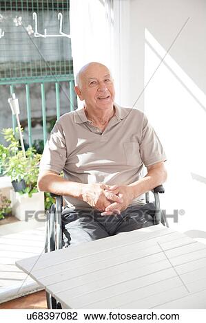 Stock Image - Elder Man. Fotosearch