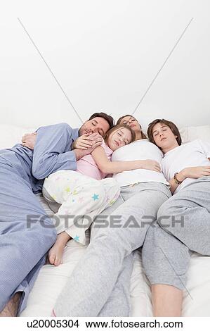 Family sleeping View Large Photo Image Picture - Family sleeping. Fotosearch