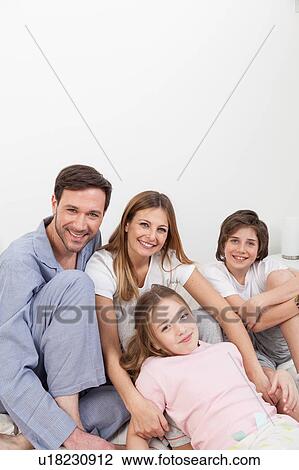 Family wake up View Large Photo Image Stock Image - Family wake up. Fotosearch