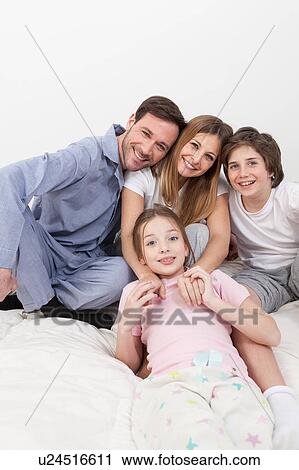 Family wake up View Large Photo Image Stock Image - Family wake up. Fotosearch