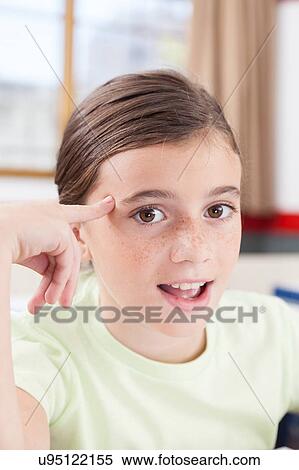 girl thinking View Large Photo Image Stock Photography - girl thinking. Fotosearch