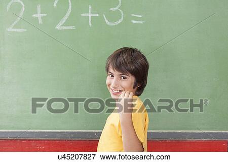 Happy boy at school View Large Photo Image Stock Photo - Happy boy at school. Fotosearch