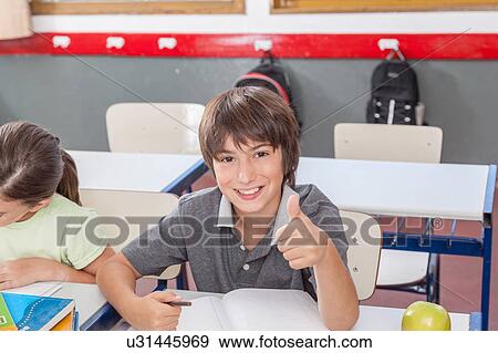 little boy studying View Large Photo Image Stock Photo - little boy studying. Fotosearch
