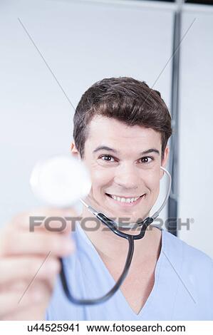 male nurse working View Large Photo Image Stock Image - male nurse working . Fotosearch