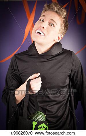 Man dressed for halloween View Large Photo Image Stock Image - Man dressed for halloween. Fotosearch