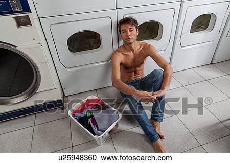 Stock Image - Man tired of waiting. Fotosearch