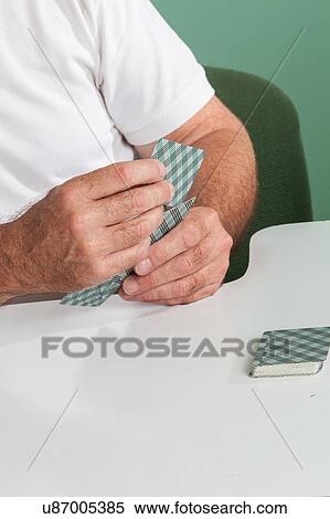 Old man playing cards View Large Photo Image Stock Photography - Old man playing cards. Fotosearch