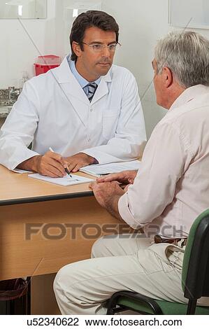 Old Man visiting the doctos View Large Photo Image Stock Image - Old Man visiting the doctos. Fotosearch