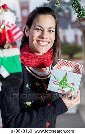 Stock Image - portrait of a young woman. Fotosearch