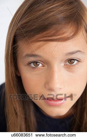 Pretty girl with flowers View Large Photo Image Stock Image - Pretty girl with flowers. Fotosearch