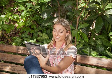 Pretty woman relaxed View Large Photo Image Stock Image - Pretty woman relaxed. Fotosearch