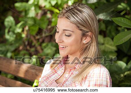 Pretty woman relaxed View Large Photo Image Stock Photography - Pretty woman relaxed. Fotosearch