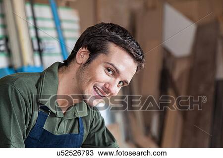 Stock Image - Smiling man. Fotosearch