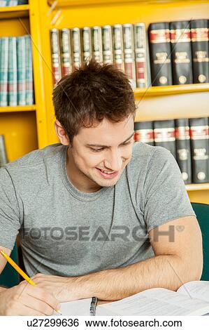 Student writing View Large Photo Image Stock Photograph - Student writing. Fotosearch