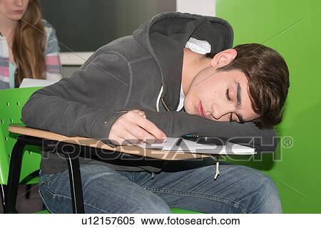Stock Photography - Teenagers in school. Fotosearch