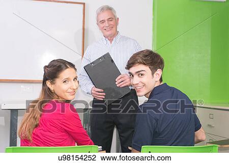 Teenagers in the college View Large Photo Image Stock Image - Teenagers in the college. Fotosearch