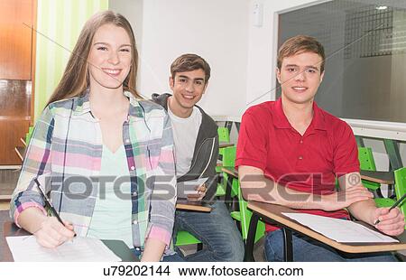 Teenagers studying View Large Photo Image Picture - Teenagers studying. Fotosearch
